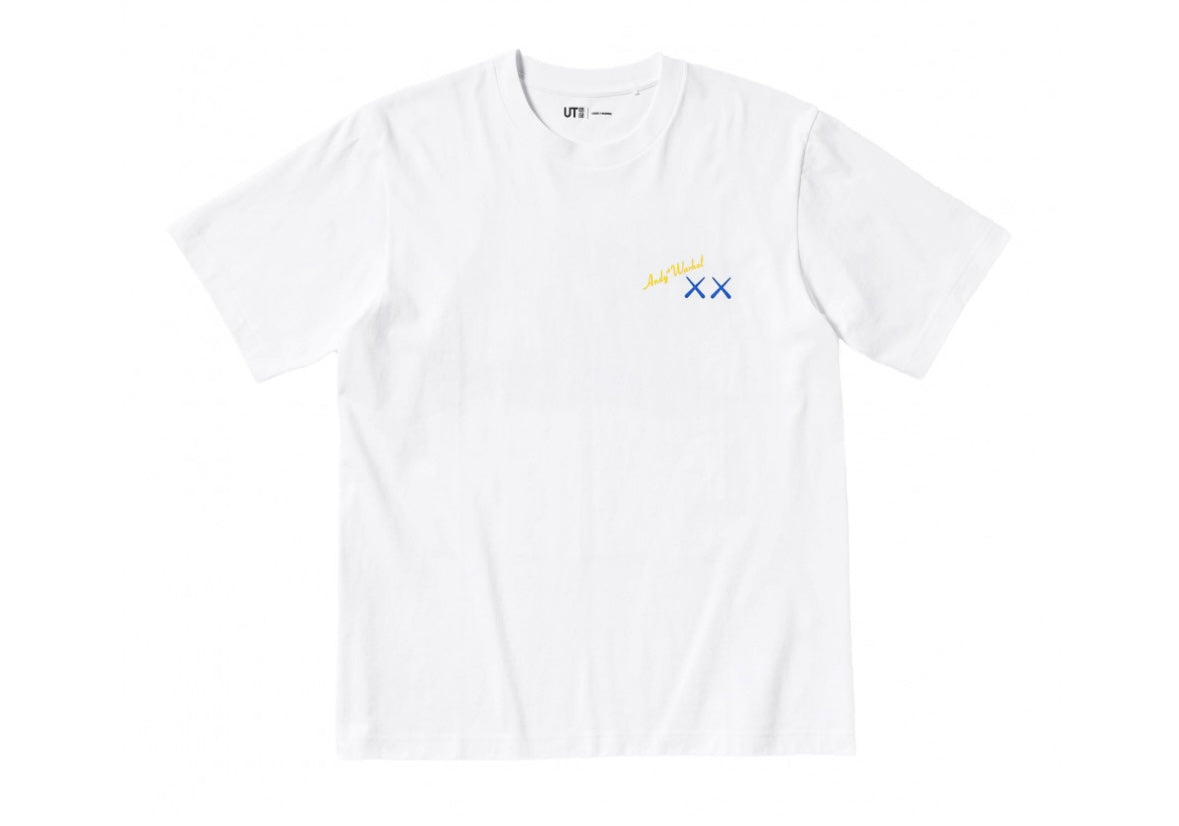 KAWS x Uniqlo Warhol UT
Graphic T-shirt White Blue