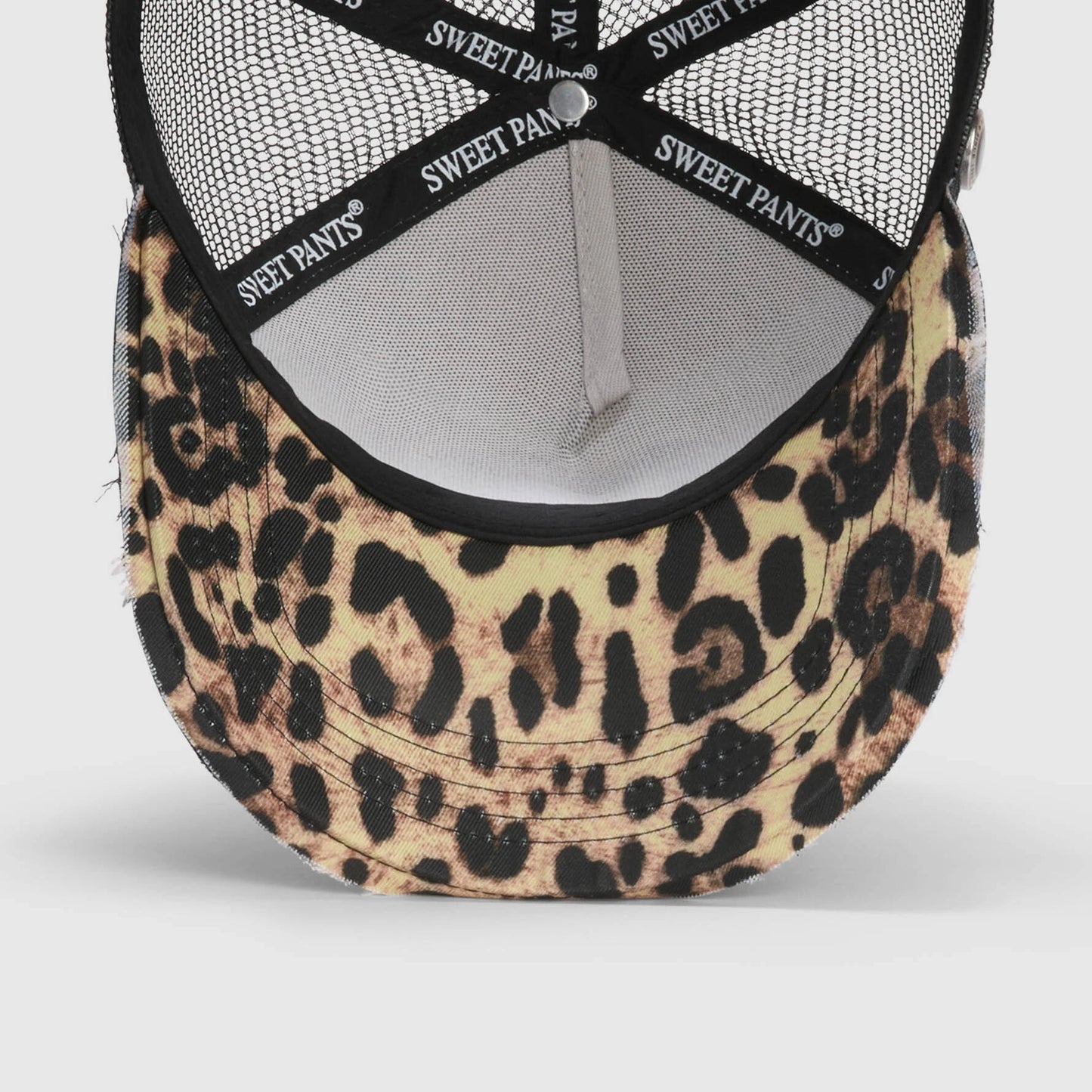 Casquette Sweet Pants noir léopard