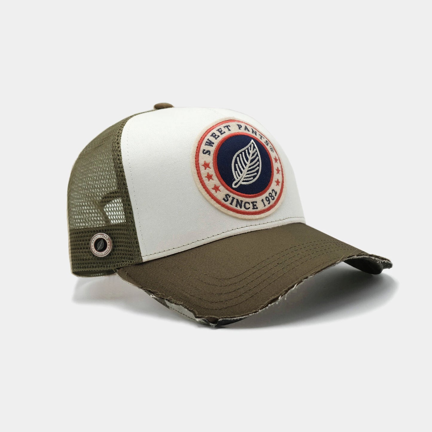 Casquette sweet pants verte olive camo