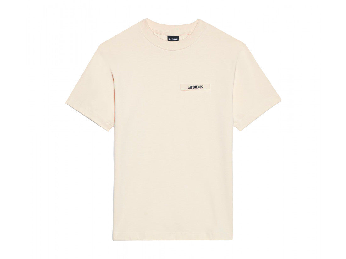 Jacquemus Le T-Shirt Gros Grain Beige