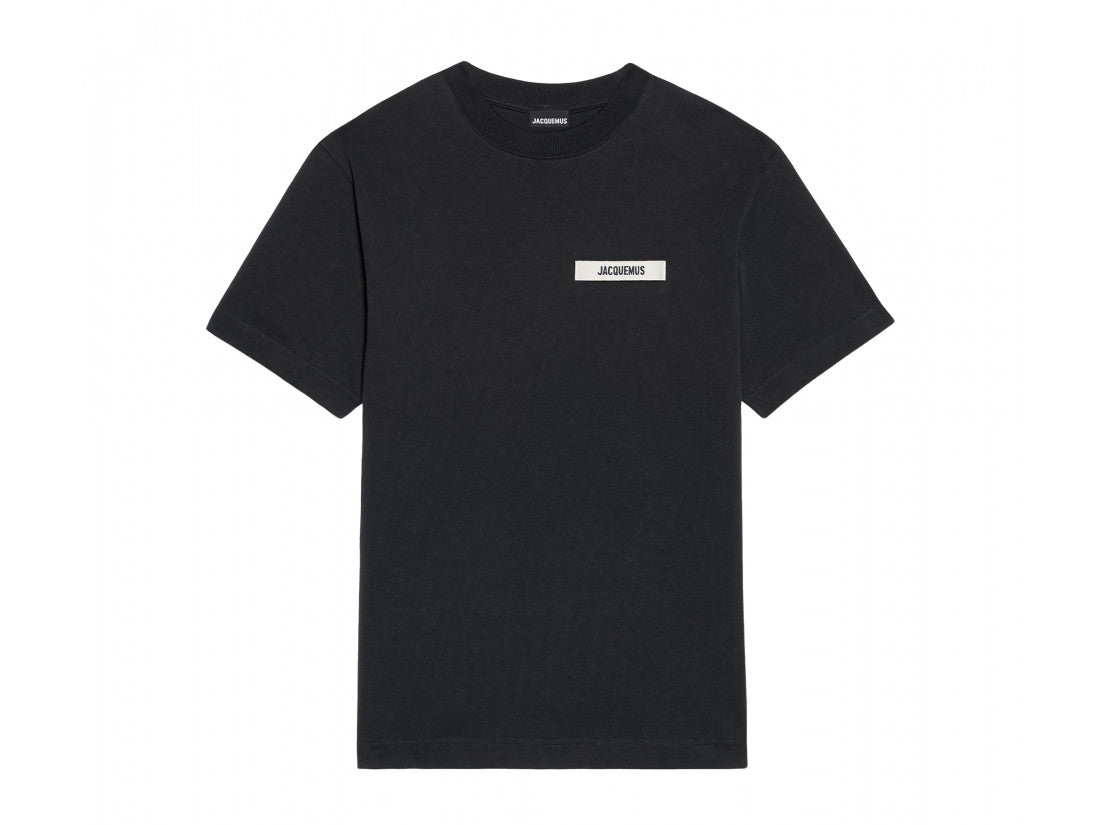 Jacquemus Le T-Shirt Gros Grain Noir