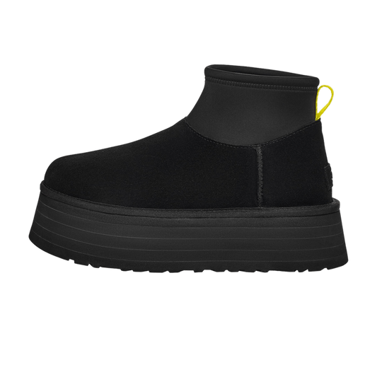 UGG Classic Mini Dipper Boot Black Yellow
