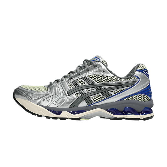 ASICS Gel-Kayano 14 Soft Yellow Asics Blue