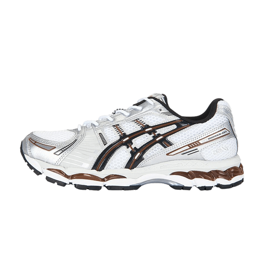 ASICS Gel-Kayano 12.1 White Graphite Grey Brown