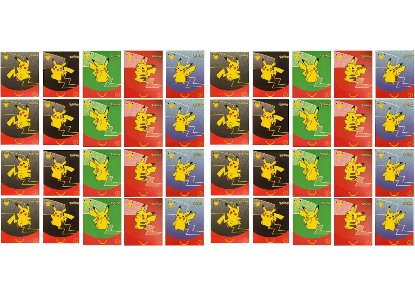 2021 Pokémon TCG McDonald's Happy Meal 25th Anniversary Sealed Case of 150 (Assorted) (English)