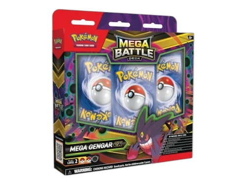 2025 Pokémon Mega Evolution Mega Gengar ex Metal Battle Deck