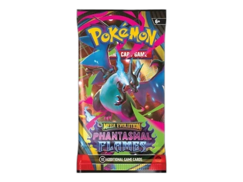 2025 Pokémon Mega Evolution Phantasmal Flames Mega Charizard X Booster Pack