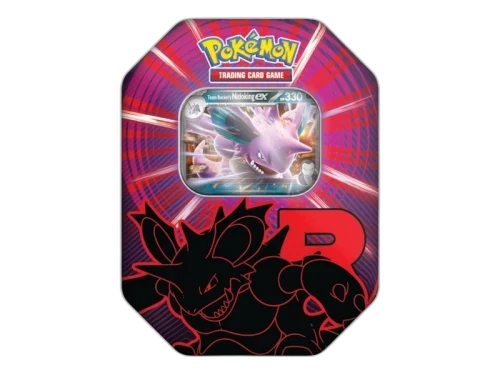 2025 Pokémon Team Rocket Nidoking Ex Tin Case (EU)
