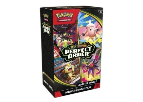 2026 Pokémon Mega Evolution Perfect Order Booster Bundle