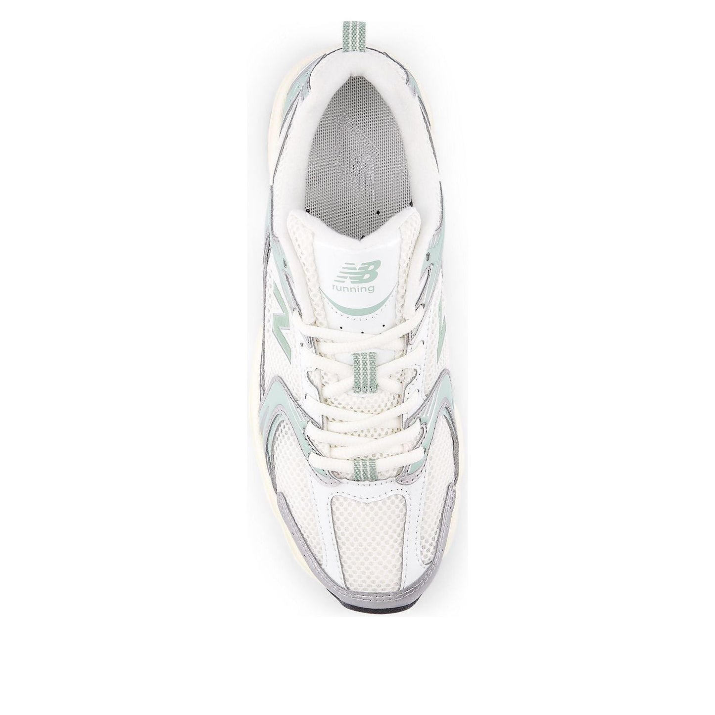 New Balance 530 Silver Metallic Mosaic Green