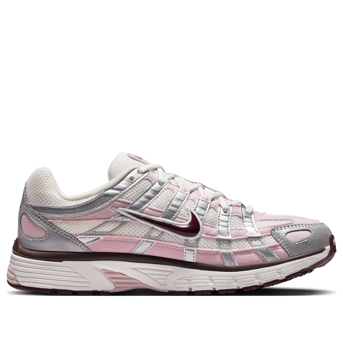 Nike P-6000 Silver Burgundy Plum Chalk