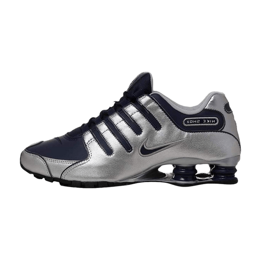 Nike Shox NZ Midnight Navy Metallic Silver