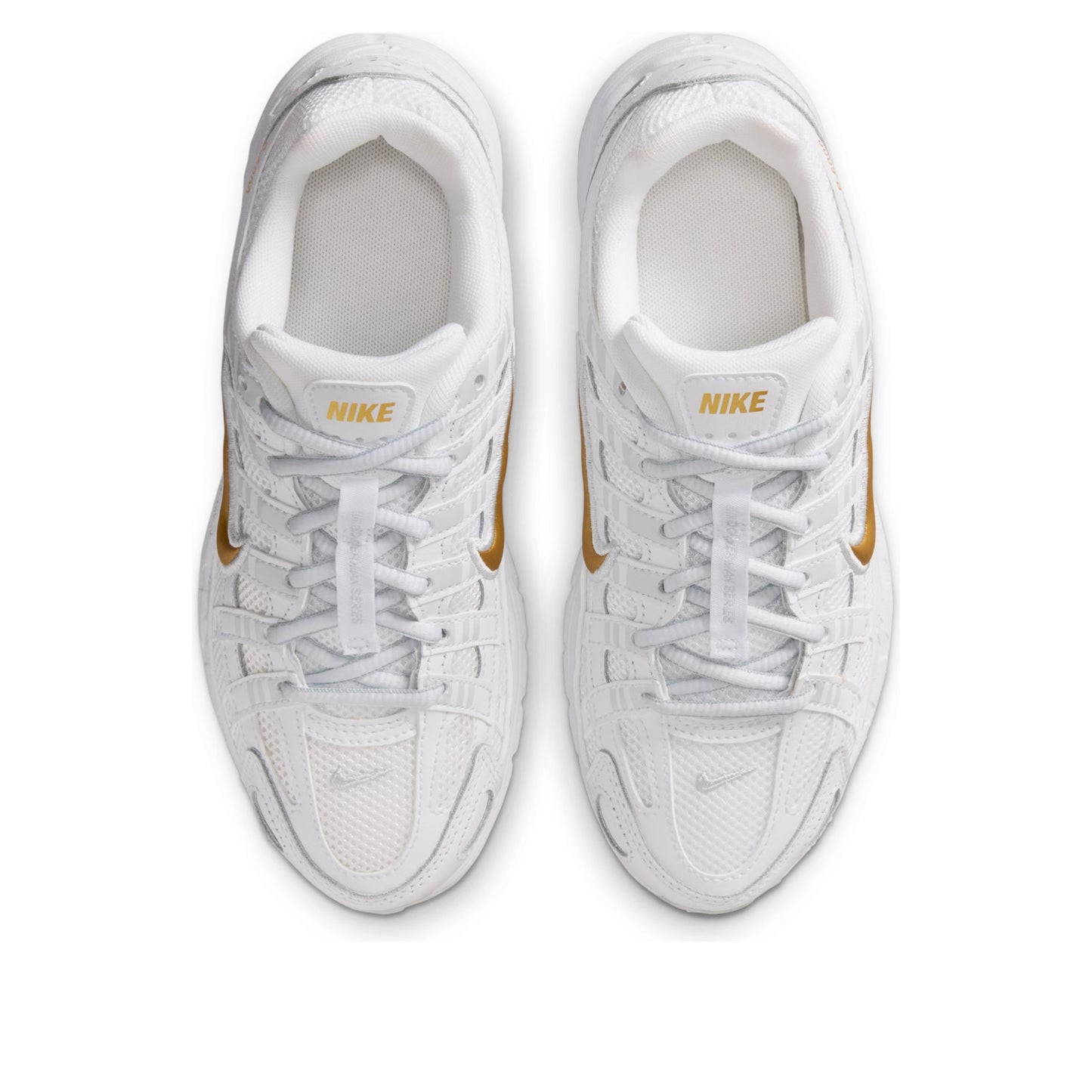 Nike P-6000 White Metallic Gold (GS)