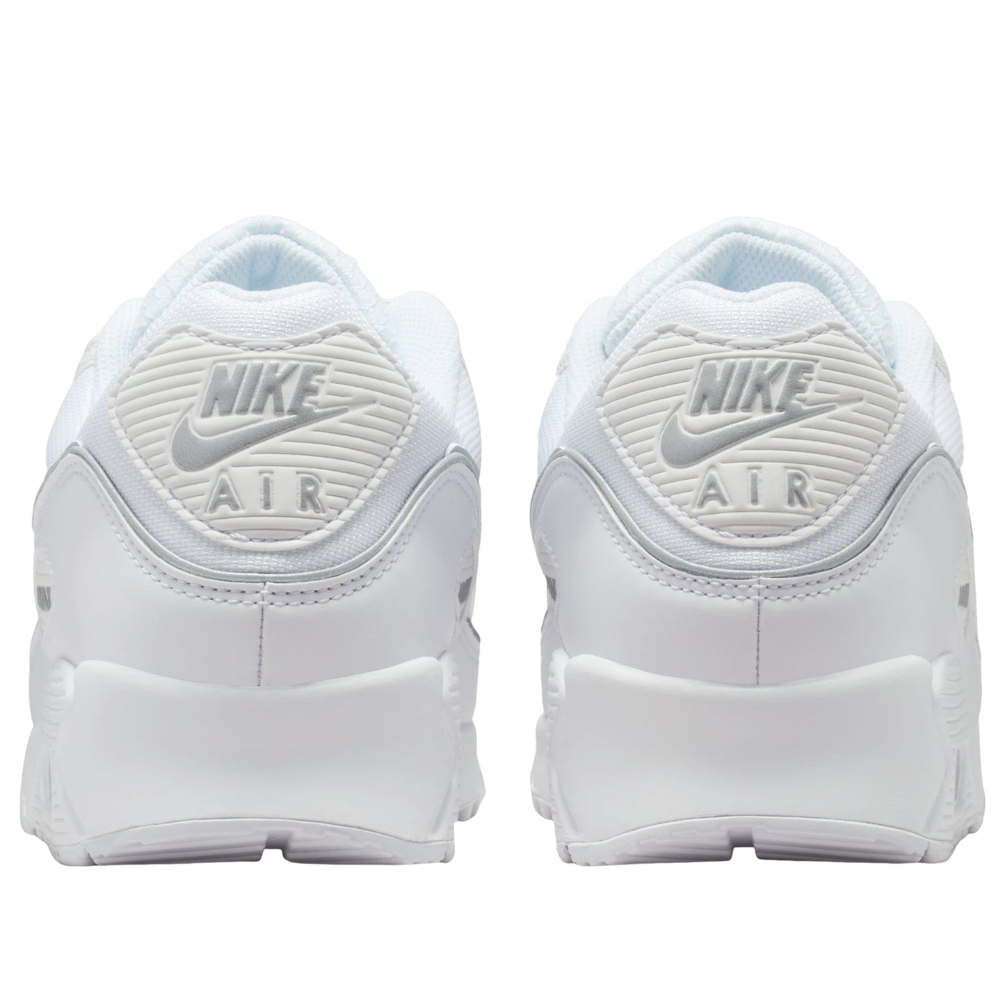 Nike Air Max 90 Premium White Metallic Silver Reflective