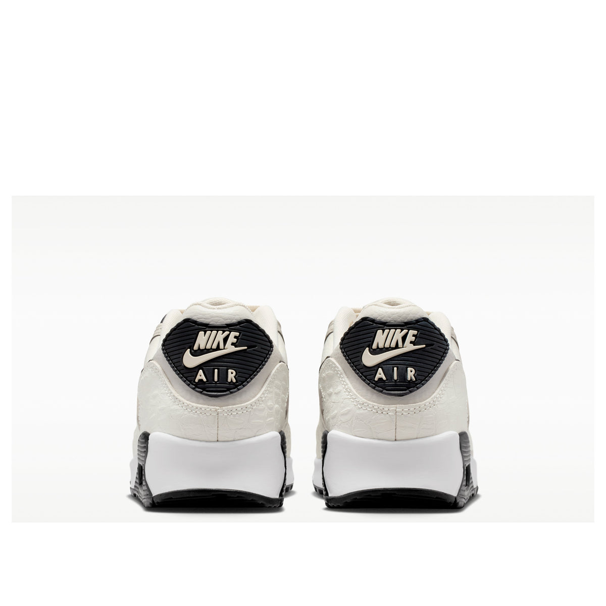 Nike Air Max 90 Sail Croc Print Phantom Black