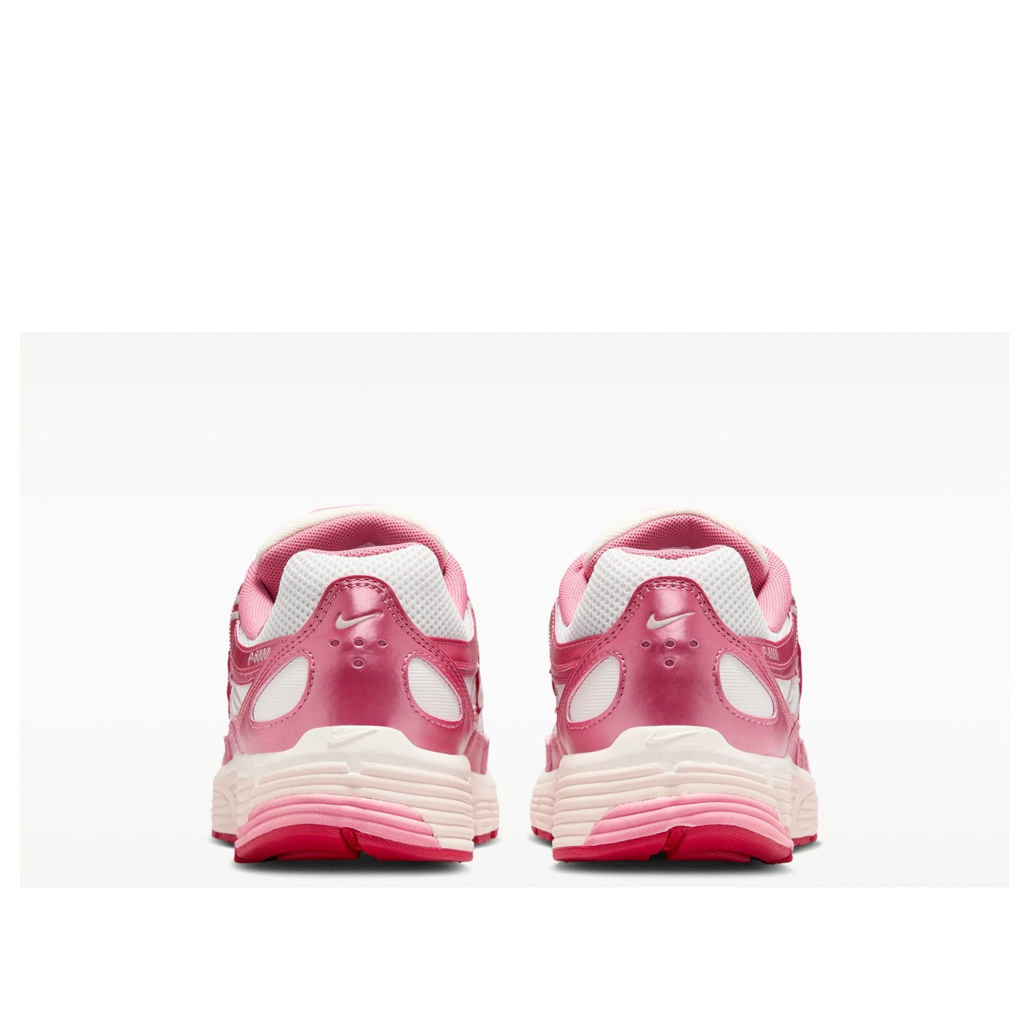 Nike P-6000 White Silt Red Peony