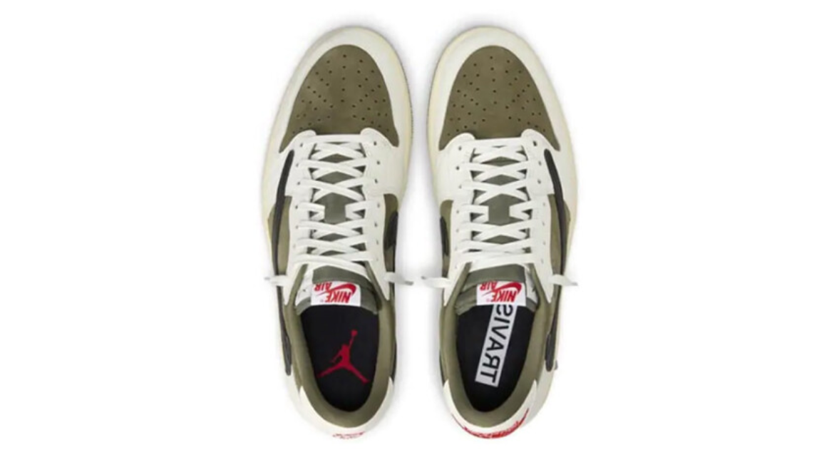 Jordan 1 Retro Low OG SP 'Travis Scott Medium Olive'
