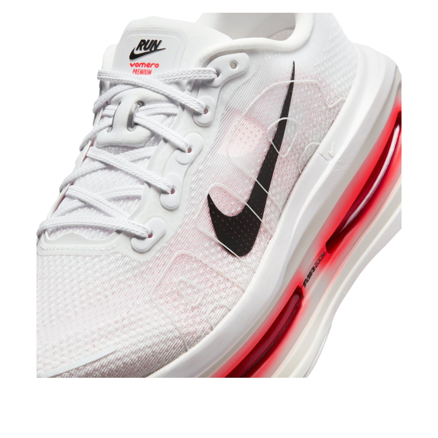 Nike Vomero Premium White Bright Crimson