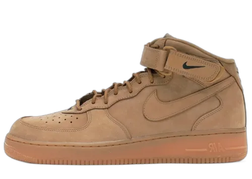 Nike Air Force 1 Mid Flax Outdoor Green