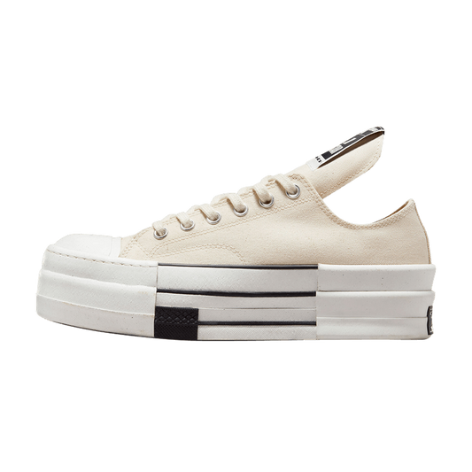 Converse DRKSHDW Chuck Taylor All Star DBL DRKSTAR Ox Rick Owens DRKSTAR Natural Ivory