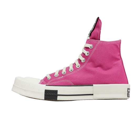 Converse TURBODRK Laceless Chuck Taylor All Star 70 Hi Rick Owens DRKSHDW Cactus Flower Pink