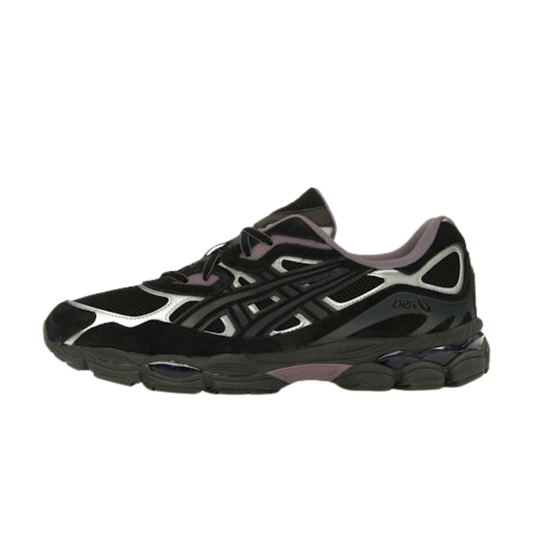 ASICS Gel-NYC Black Purple Graphite Grey