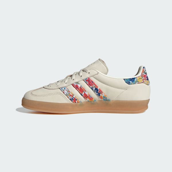 Adidas Gazelle Indoor Liberty London Floral Embroidery Stripes