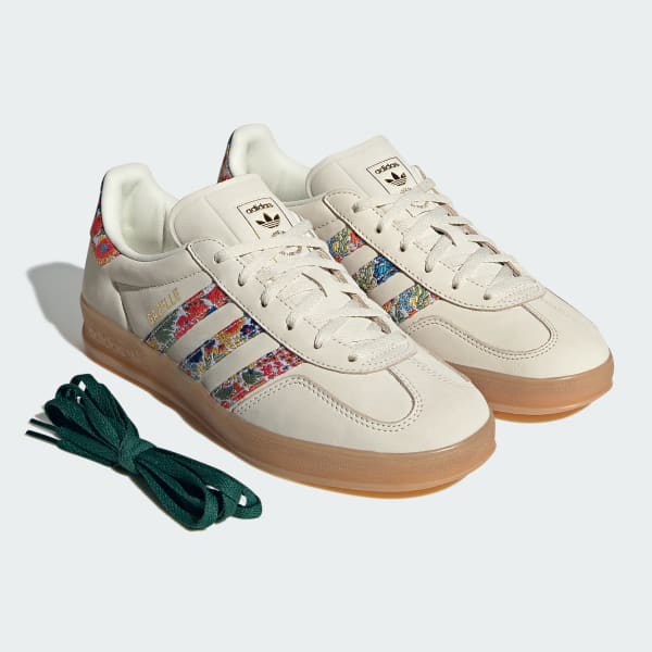 Adidas Gazelle Indoor Liberty London Floral Embroidery Stripes