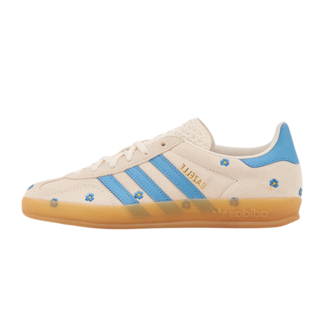 Adidas Gazelle Indoor Light Blue Floral