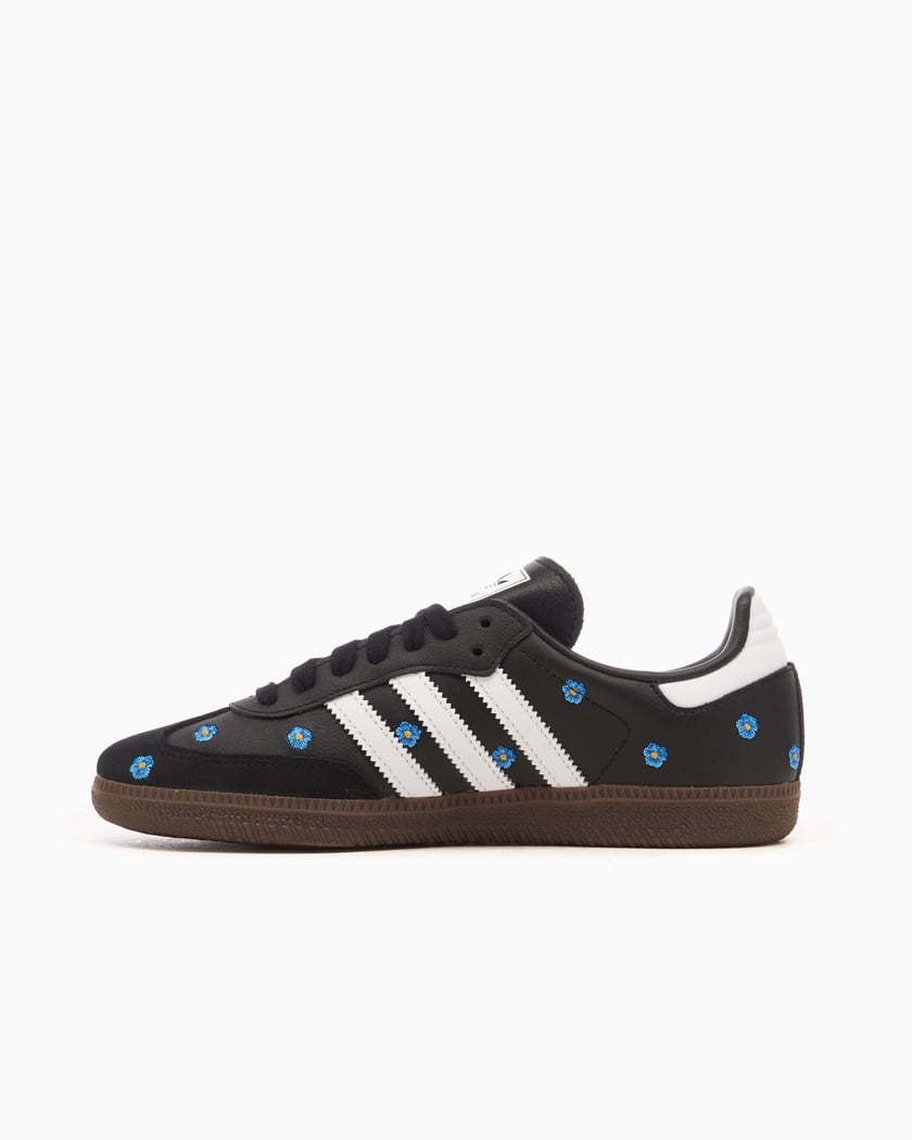 Adidas Samba Light Blue Floral Core Black