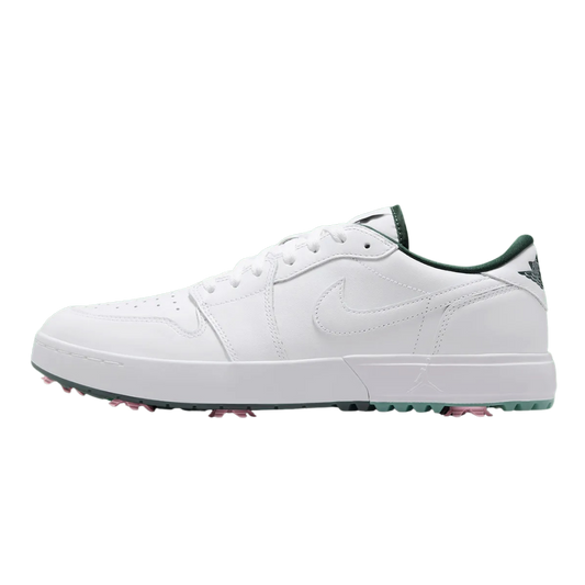 Jordan 1 Low Golf Spiked White Fir Elemental Pink