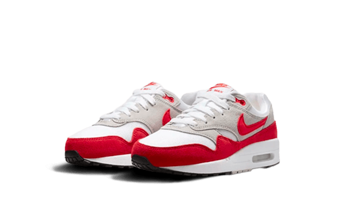 Nike Air Max 1 White University Red Child