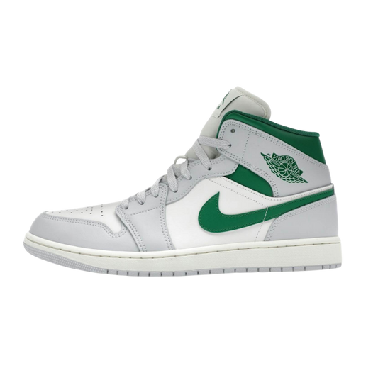 Air Jordan 1 Mid White Mystic Green