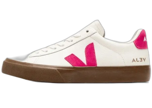 Veja Campo Leather White Pink Bark