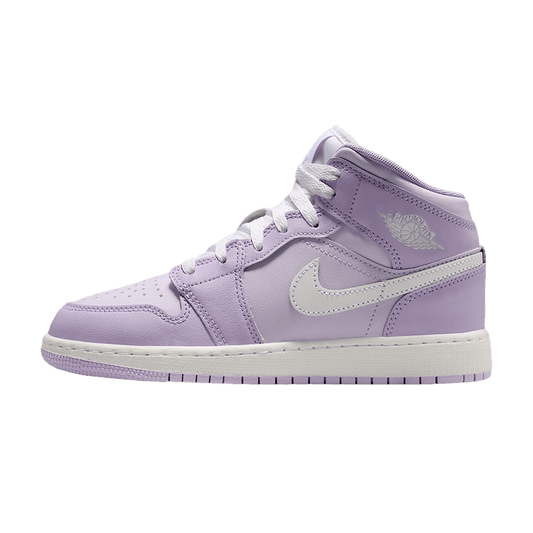 Jordan 1 Mid Violet Mist Barely Grape (GS)