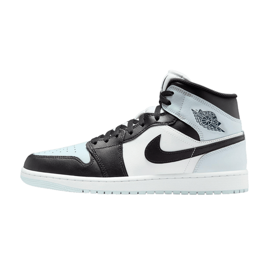 Jordan 1 Mid Black Aura Squadron Blue