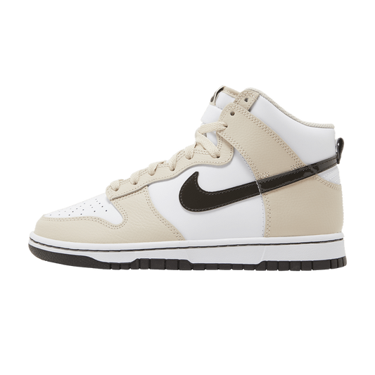 Nike Dunk High White Sanddrift Brown