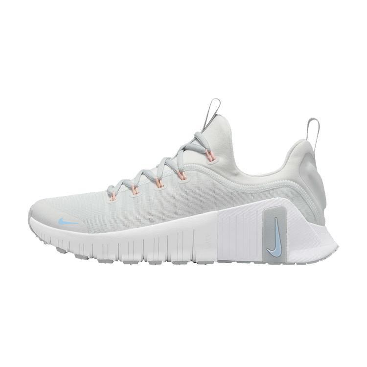 Nike Free Metcon 6 Photon Dust Light Smoke Grey Summit White Metallic Silver