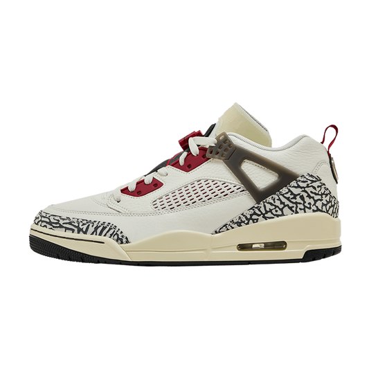 Jordan Spizike Low Sail Anthracite Coconut Milk Varsity Red