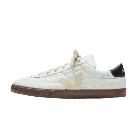 Veja Panenka Leather White Black Bark