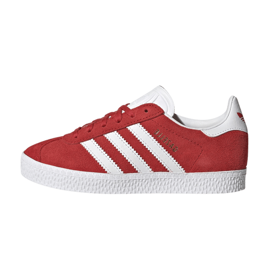 adidas Gazelle Better Scarlet Cloud White Gold Metallic (PS)
