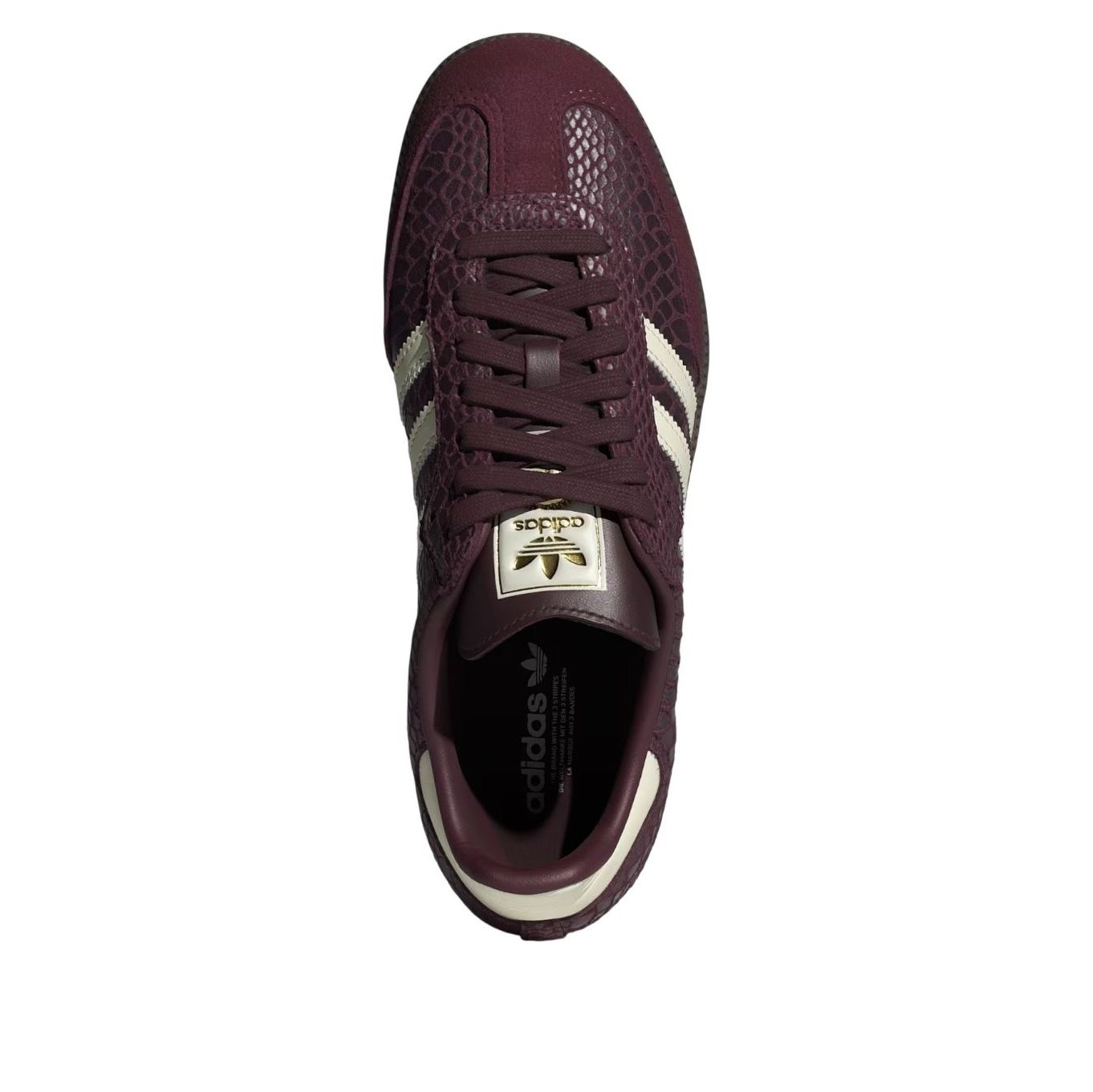 adidas Samba OG Snakeskin Maroon Cream White