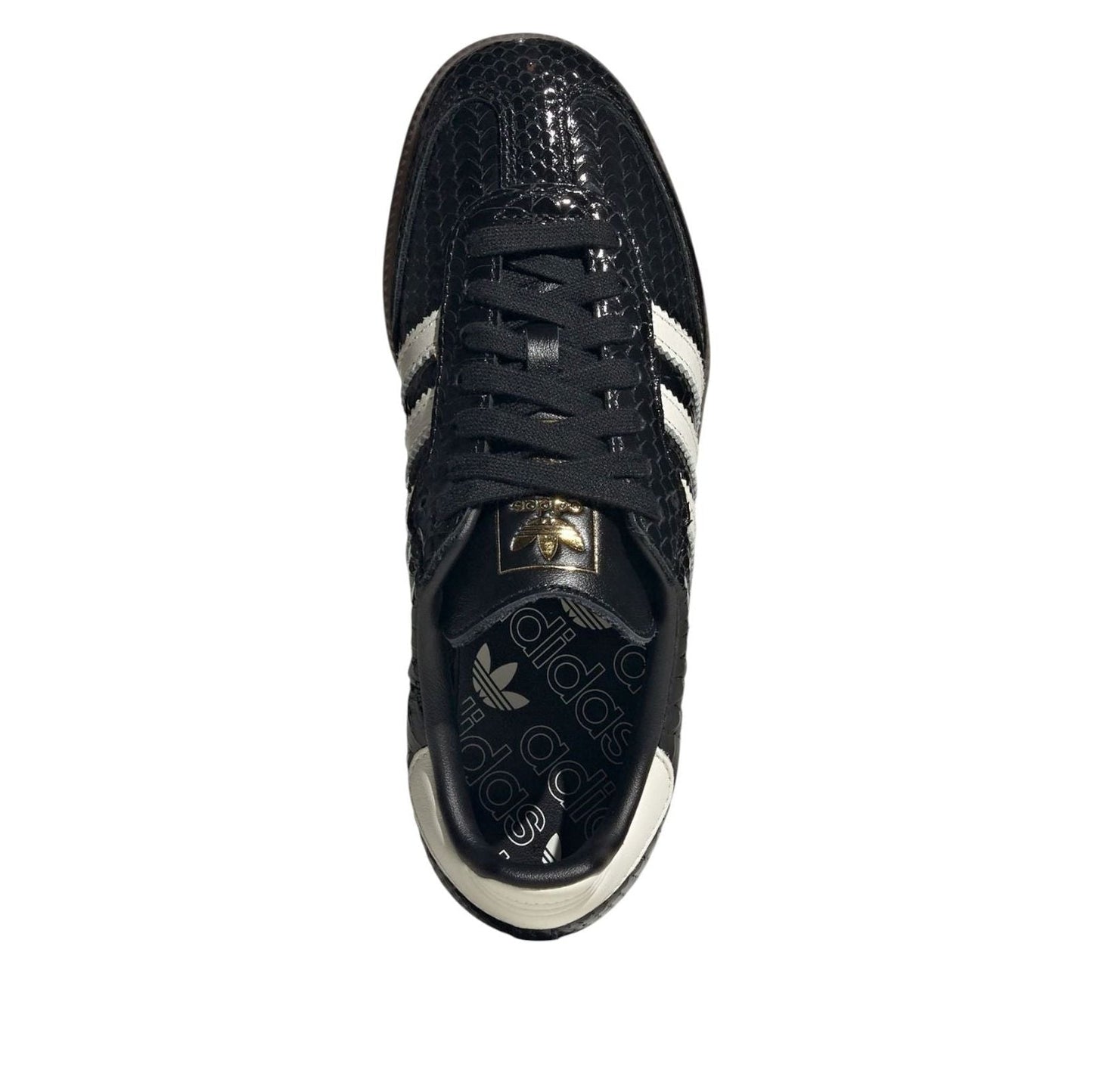 adidas Samba Patent Snakeskin Black Off White