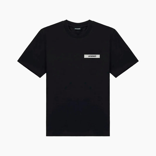 Jacquemus Le T-Shirt Gros Grain Noir