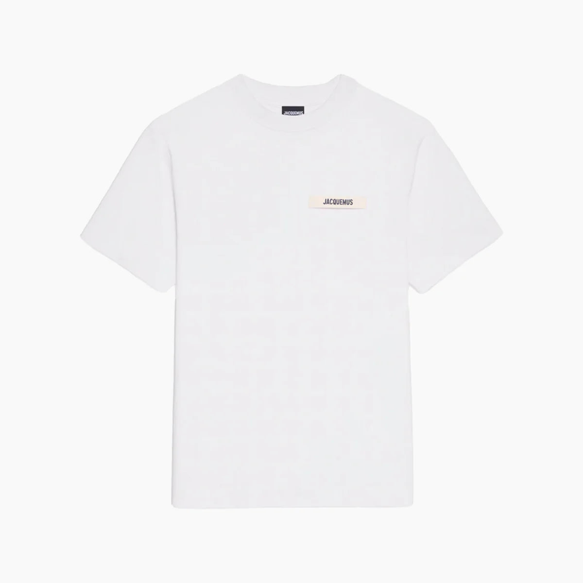 Jacquemus Le T-Shirt Gros Grain Blanc