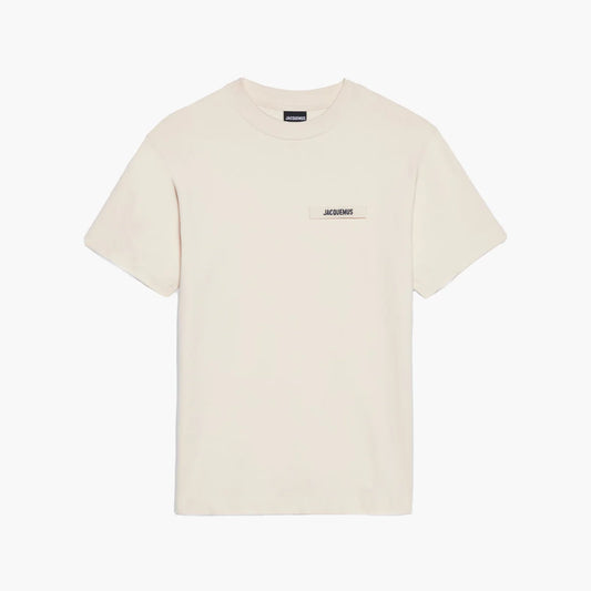 Jacquemus Le T-Shirt Gros Grain Beige