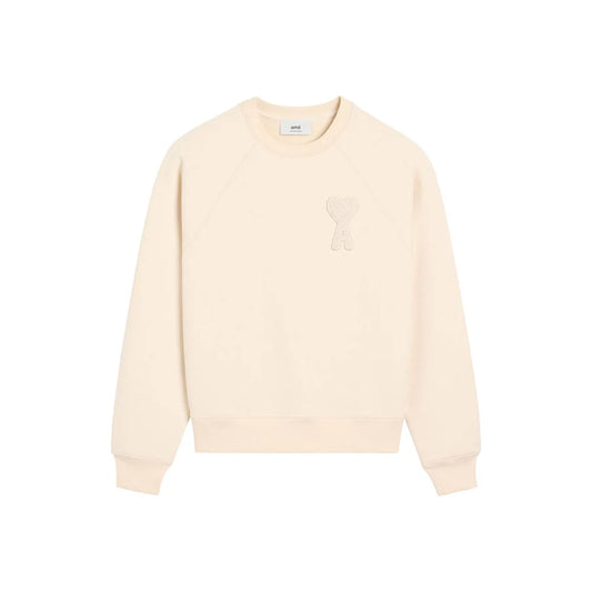 Ami Paris hoodie bleu Ami de Coeur rouge