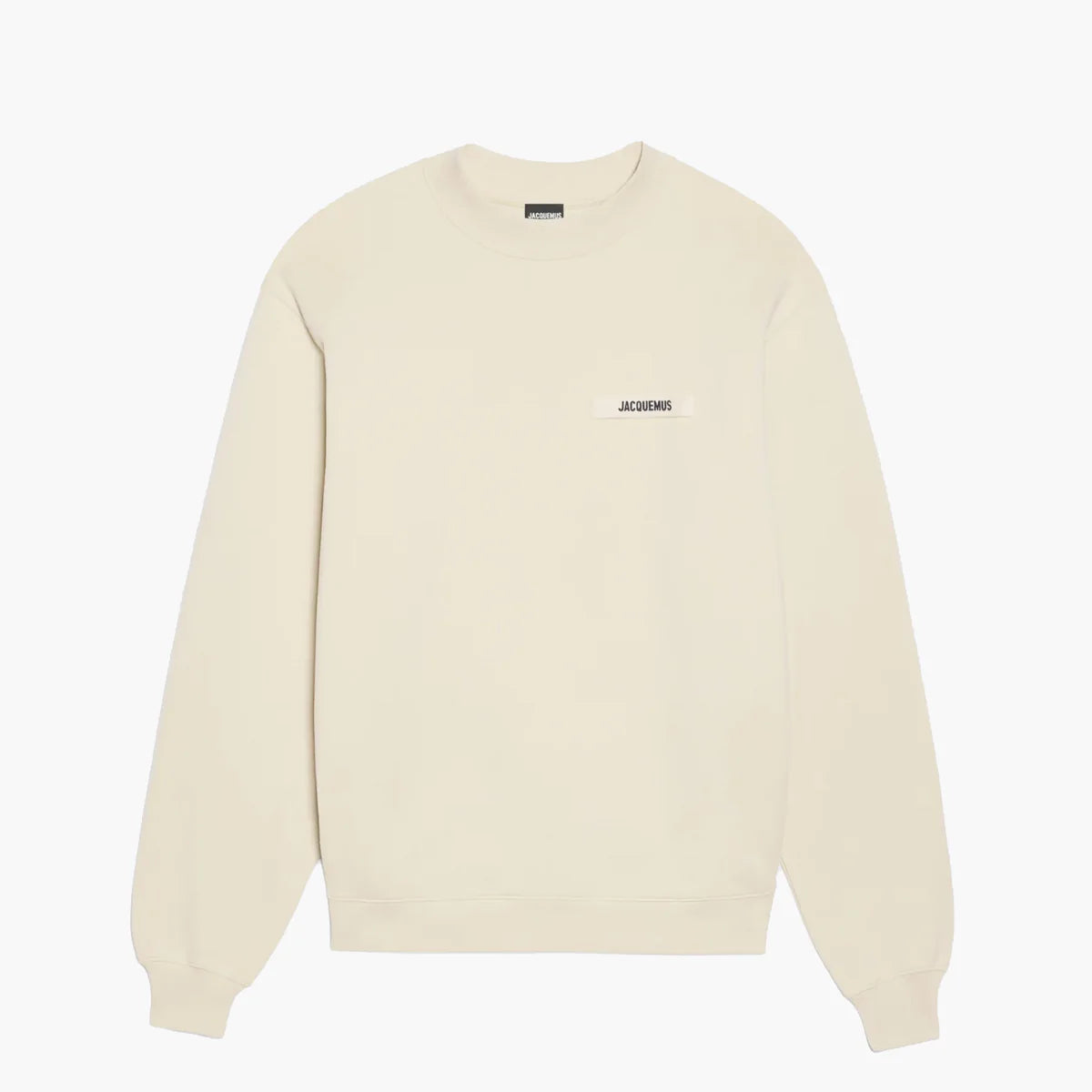 Jacquemus pull Le sweatshirt Gros Grain beige