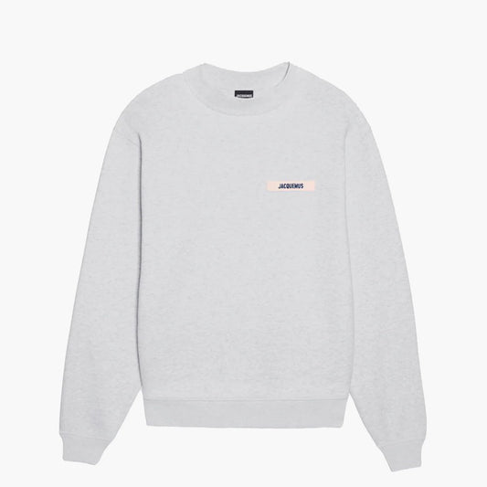Jacquemus pull Gros Grain gris