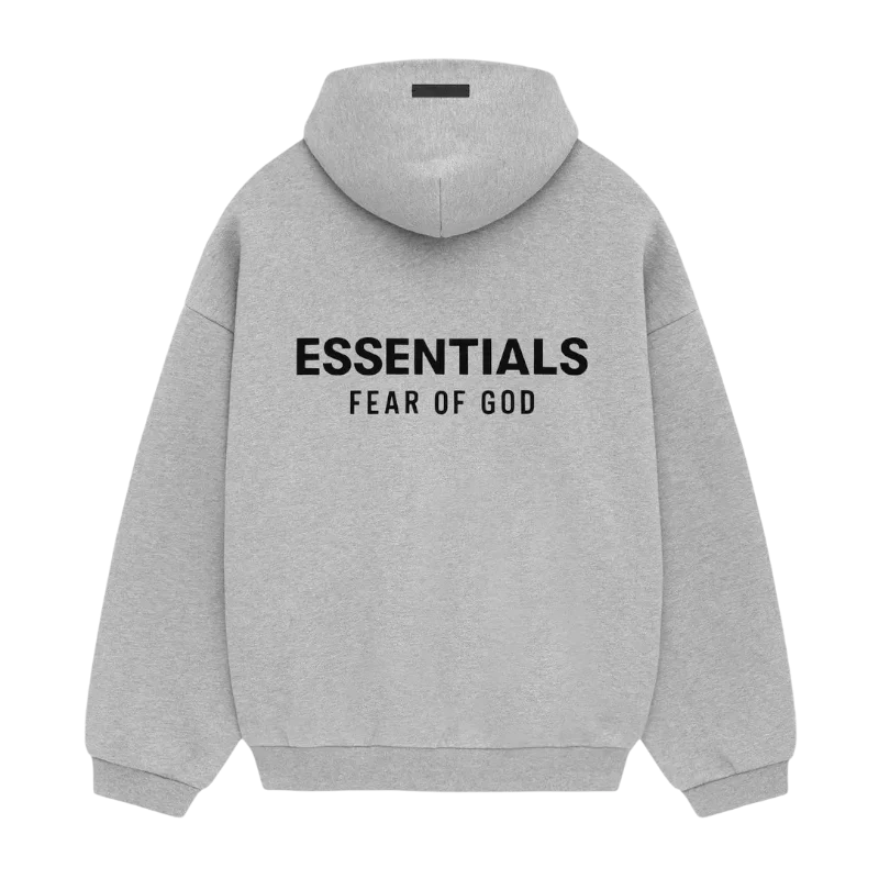 Essentials Fear of God Hoodie Light Heather – Gris clair